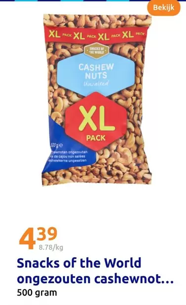 GE - ongezouten cashewnot...