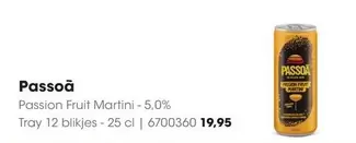 Martini - Passion Fruit