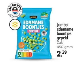 Jumbo - Edamame Boontjes Gepeld