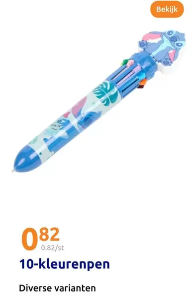 10-kleurenpen