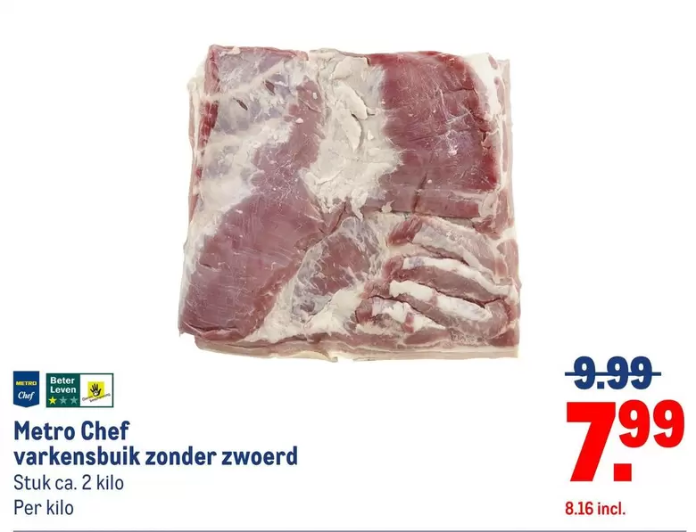 Chef - Varkensbuik Zonder Zwoerd