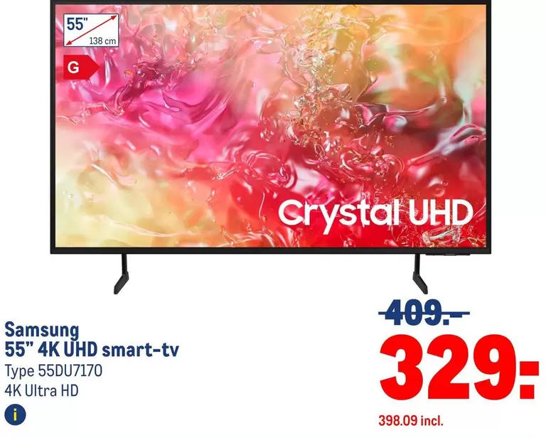 Samsung - 55" 4K UHD smart-tv