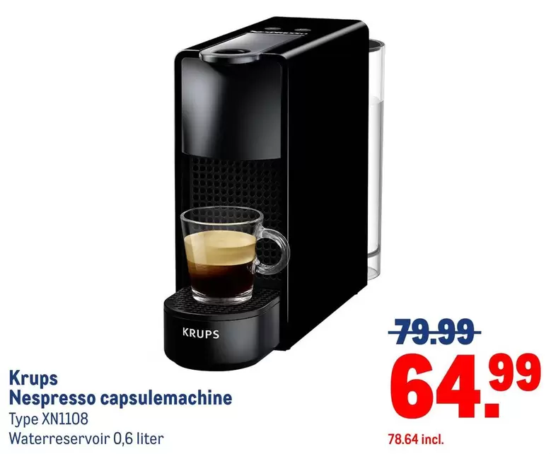 Nespresso -  capsulemachine