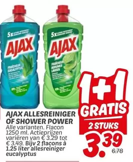 Ajax - ALLESREINIGER OF SHOWER POWER
