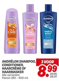 SHAMPOO, CONDITIONER, HAARCRÈME OF HAARMASKER