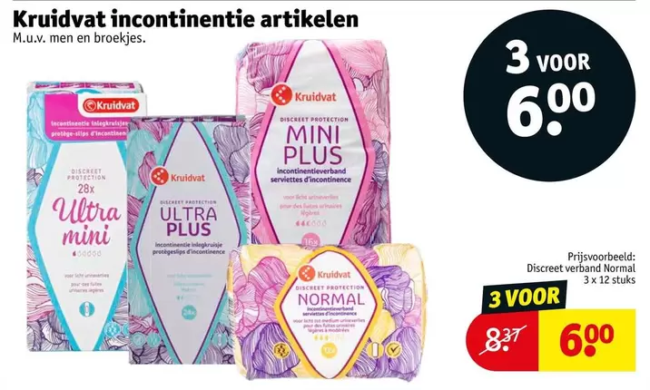 Medium - Incontinentie Artikelen
