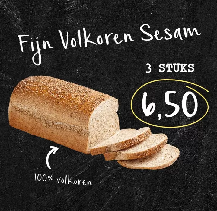 Fijn Volkoren Sesam