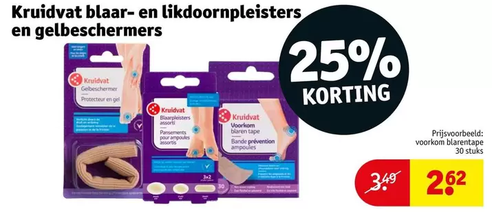 blaar- en likdoornpleisters en gelbeschermers