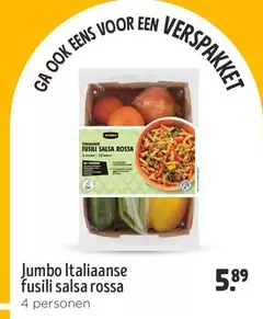Jumbo - Italiaanse fusili salsa rossa