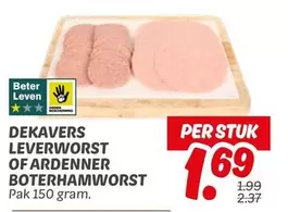 LEVERWORST OF ARDENNER BOTERHAMWORST
