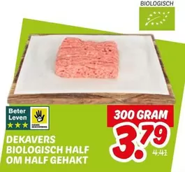 DEKAVERS BIOLOGISCH HALF OM HALF GEHAKT