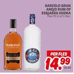 GRAN ANEJO RUM OF ESBJAERG VODKA