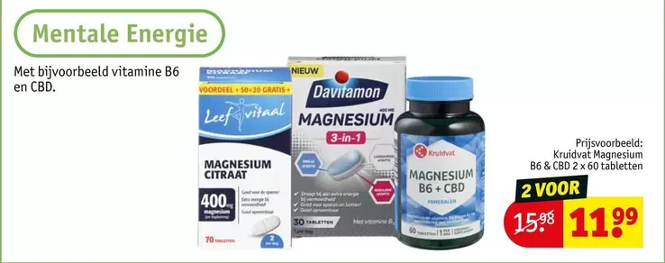 De - Magnesium B6 & CBD