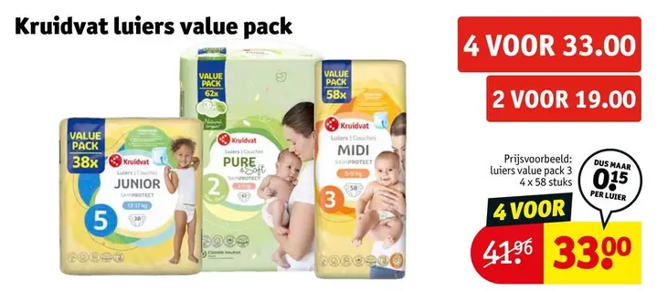Natural - Luier Value Pack