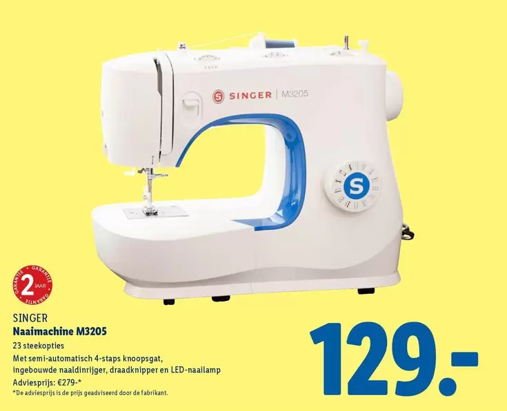 Singer - Naaimachine M3205