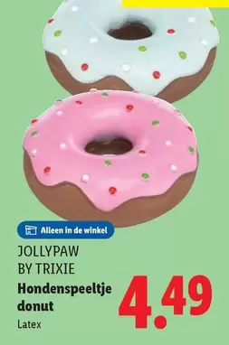 De - Hondenspeeltje donut