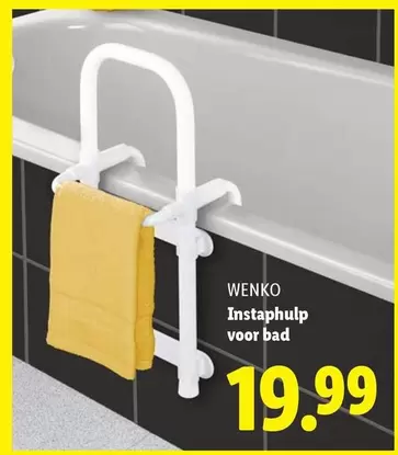 Instaphulp voor bad