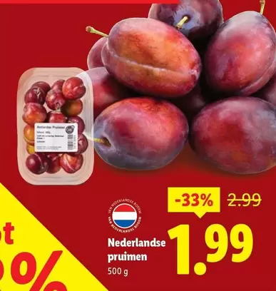 Nederlandse pruimen