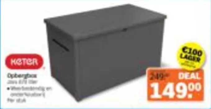 Opbergbox Java 870 liter