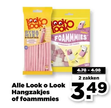 Hangzakjes of foammmies