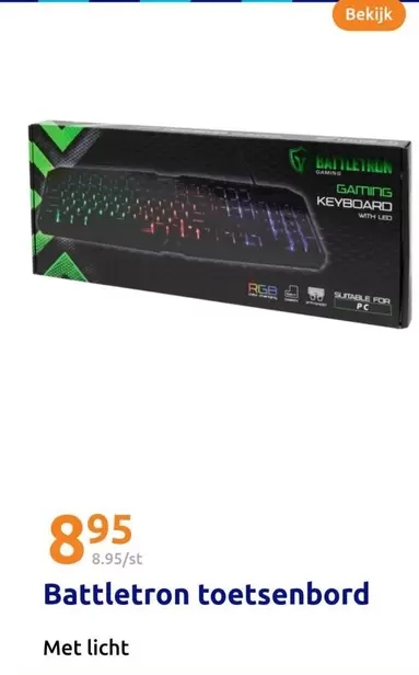 Battletron Toetsenbord