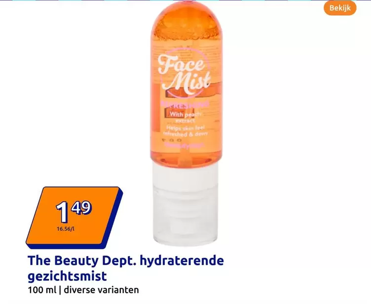 Beauty - Hydraterende Gezichtsmist
