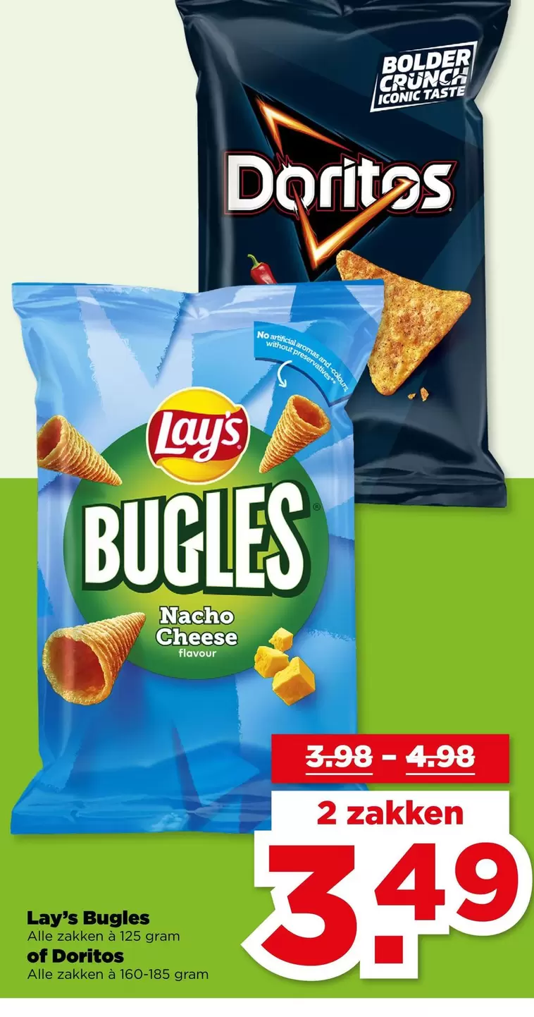 Crunch - Bugles, Doritos