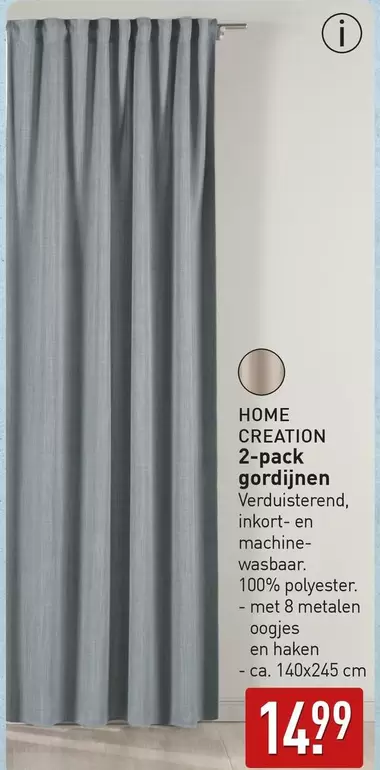 2-pack gordijnen