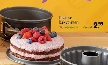 Diverse bakvormen
