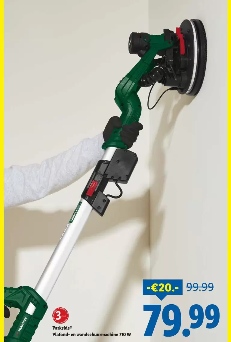 Parkside wand- en muurschuurmachine 710 W