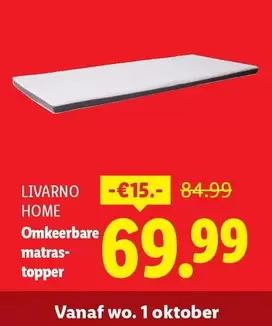 Topper - Omkeerbare matras-topper