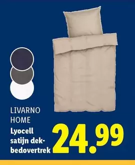 Lyocell satijn dekbedovertrek