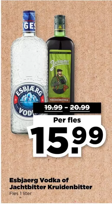 GE - Vodka of Jachtbitter Kruidenbitter
