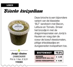 De - Brioche kwispelham