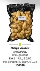 AARDAPPEL, kriel, gerookt