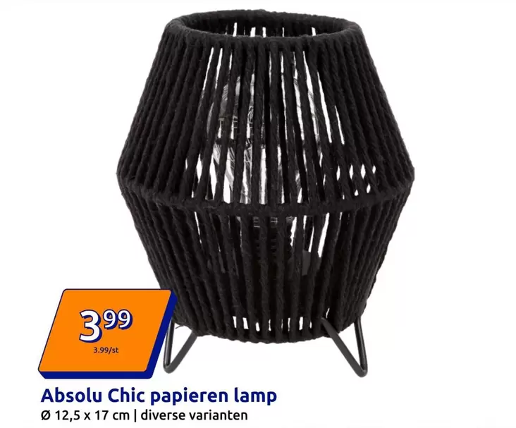Papier Lamp