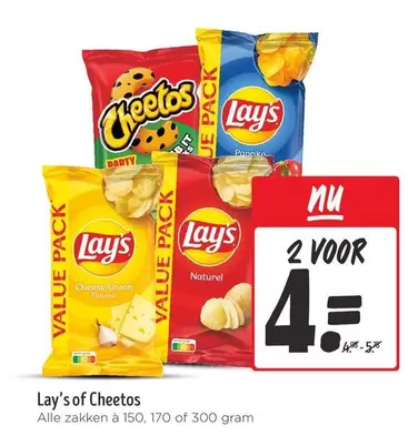 Lay's -  of Cheetos