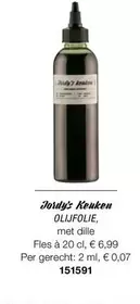 OLIJFOLIE, met dille