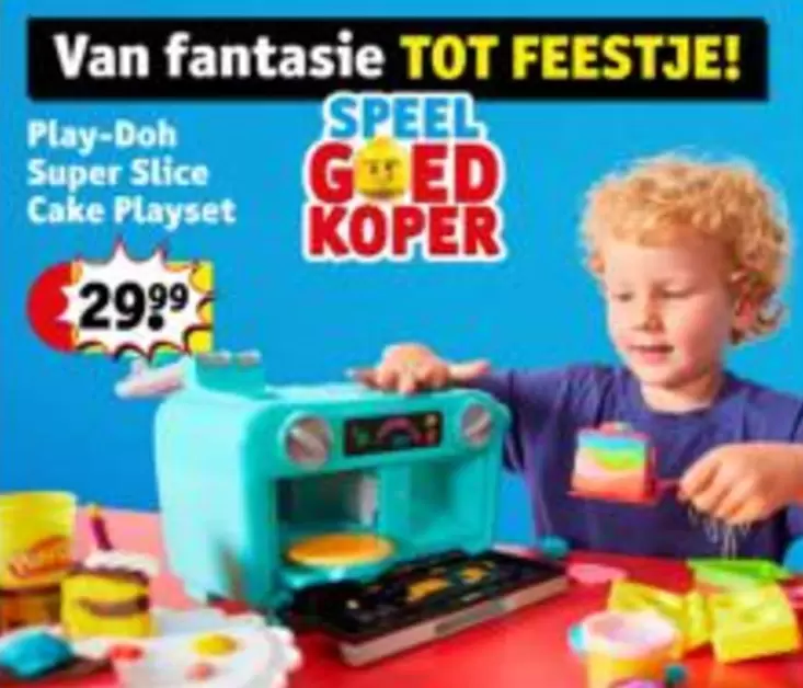 Play-Doh - Super Slice Cake Playset