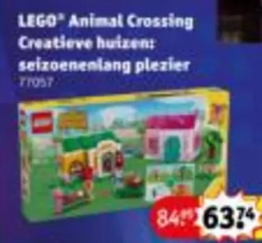 Lego - Animal Crossing Creatieve huizen: seizoenenlang plezier 77057