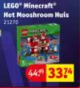 Lego - Minecraft Het Mooshroom Huis 21279
