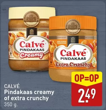 extra - Pindakaas creamy of  crunchy