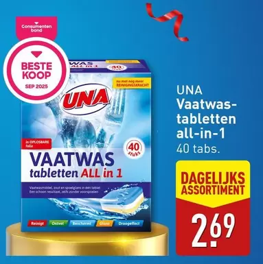 Vaatwas-tabletten all-in-1