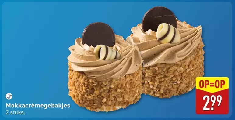 Mokkacrèmegebakjes