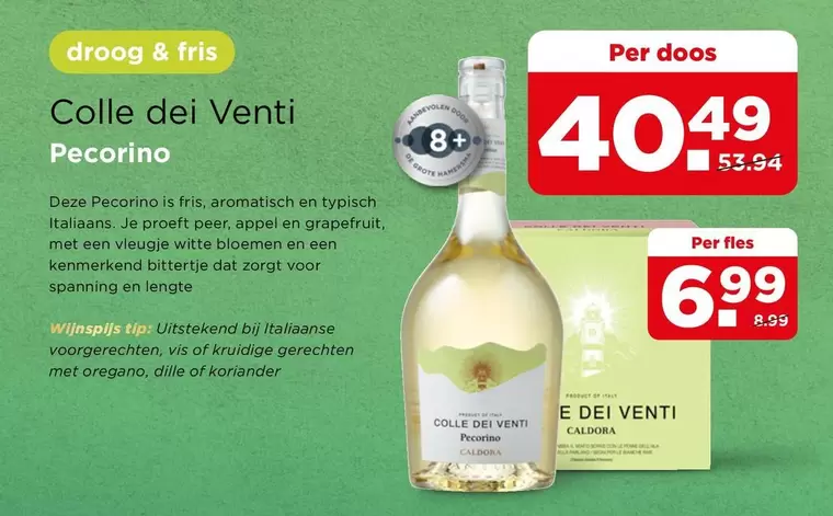 De - Colle dei Venti Pecorino