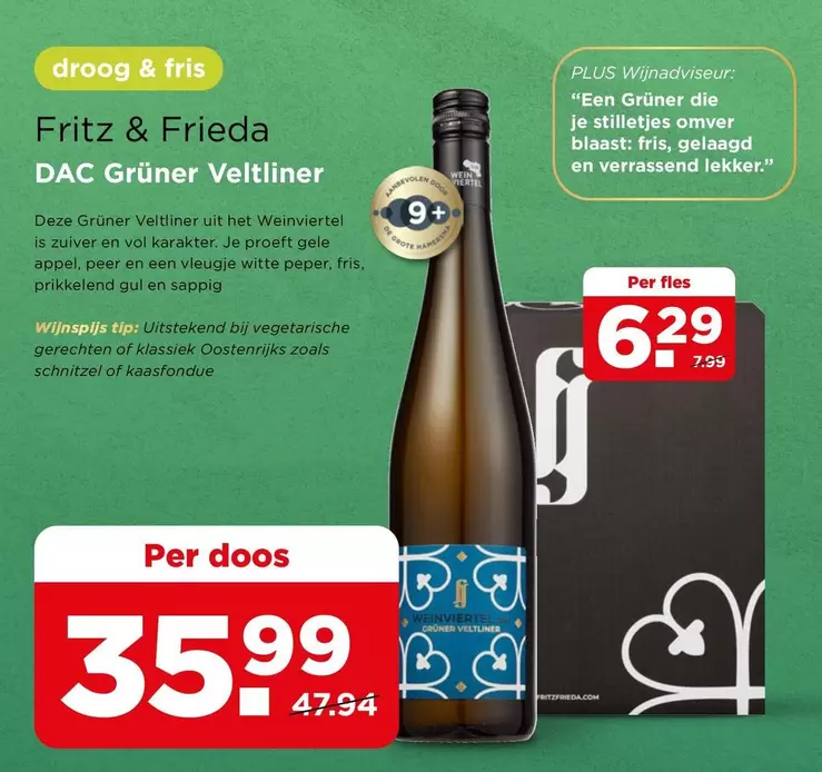 De - Fritz & Frieda DAC Grüner Veltliner
