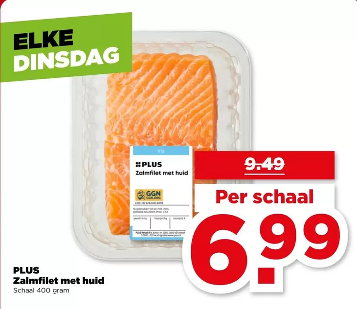 max - Zalmfilet met huid