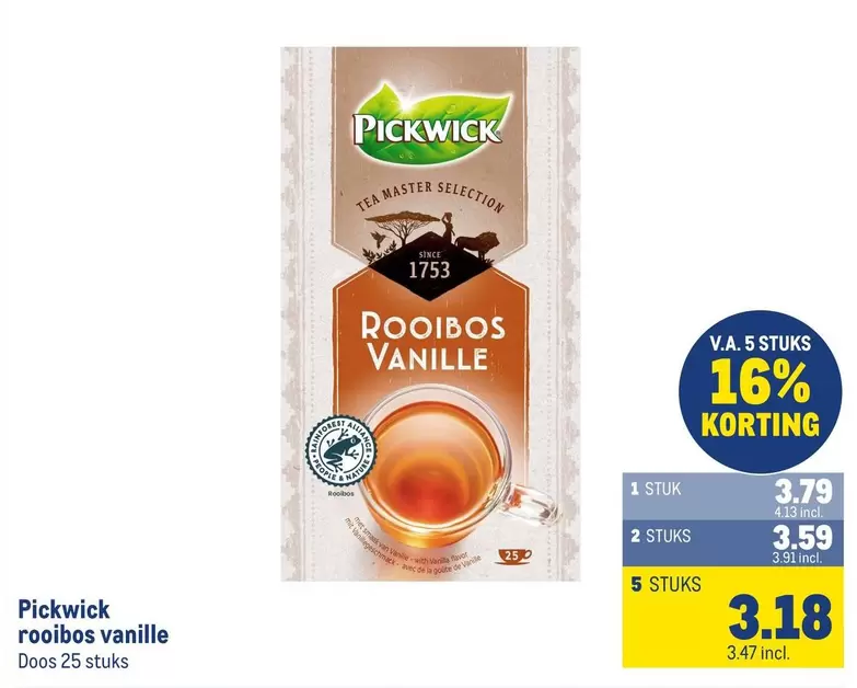 Master - Rooibos Vanille
