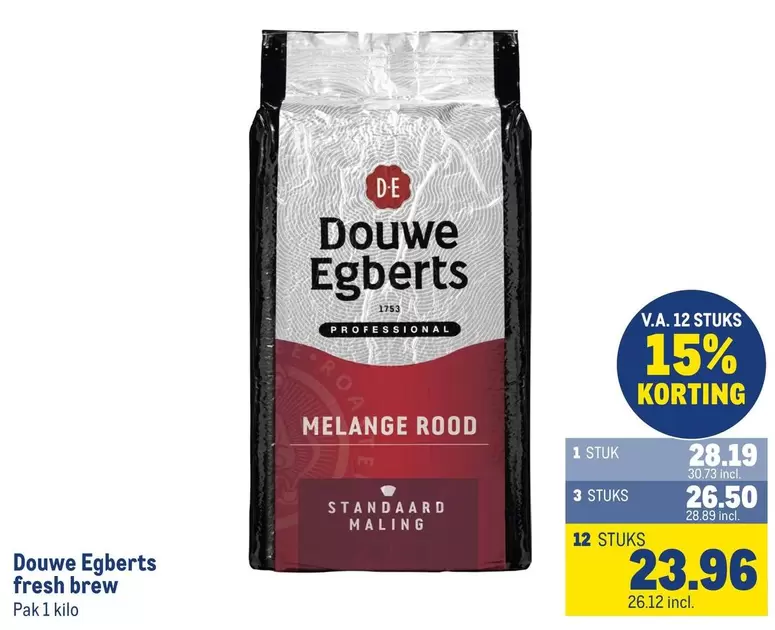 Douwe Egberts - MELANGE ROOD
