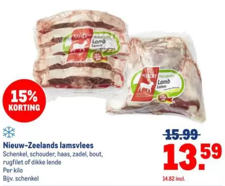 Nieuw-Zeelands lamsvlees